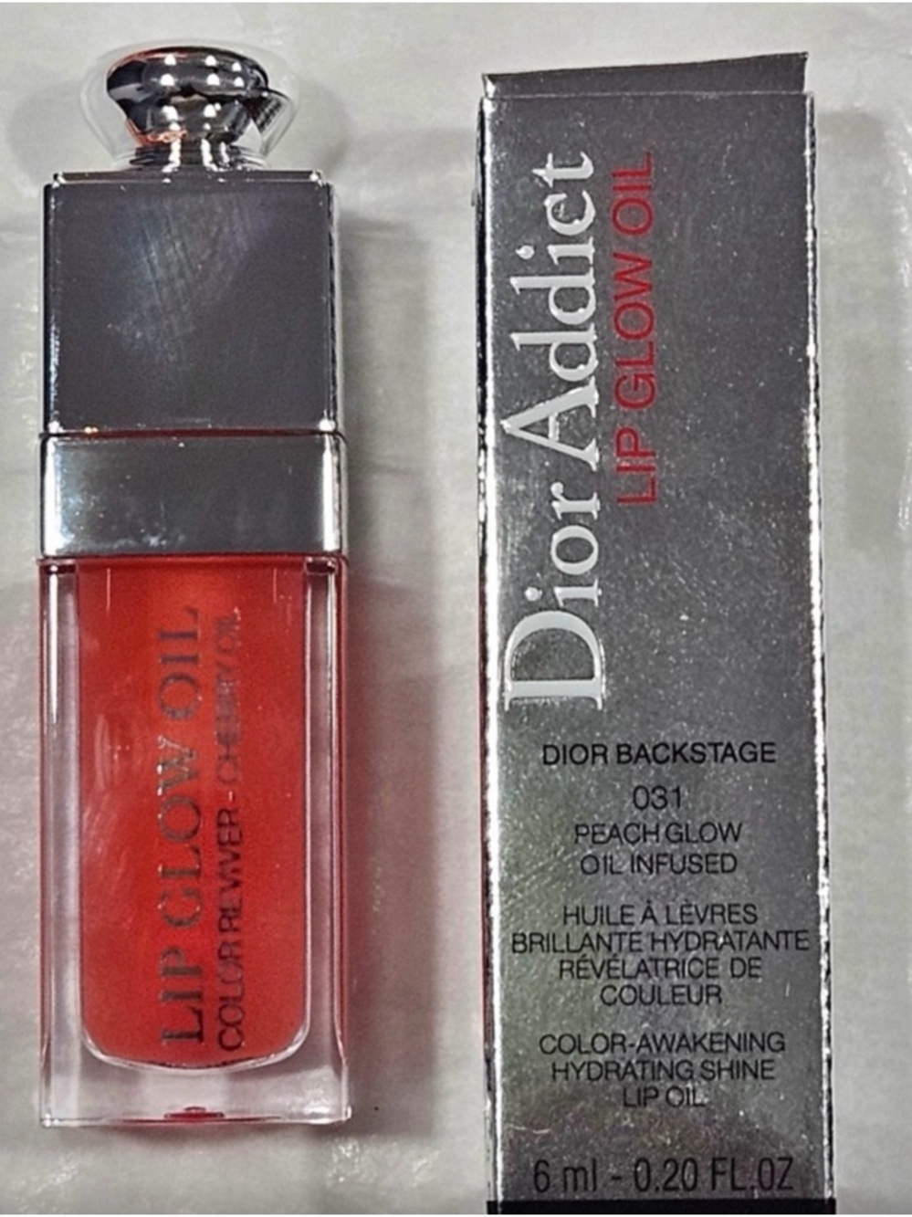 Dior Addict Lip Glow Oil Peach Glow (Coral/Peach)